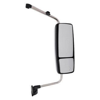 Replacement - Passenger Side Manual Towing Mirror (Heated, Non-Foldaway) (Standard Line)