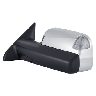 Replacement - Driver Side Power Towing Mirror (Heated, Foldaway) (Standard Line)