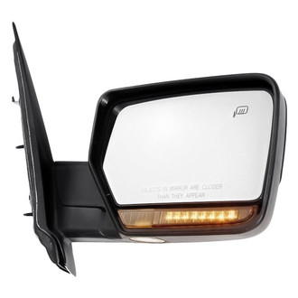 Replacement - Passenger Side Power View Mirror (Heated, Foldaway) (Standard Line)