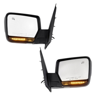 Replacement - Power Side View Mirror (Foldaway)