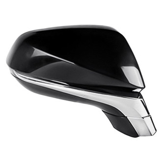 Replacement - Passenger Side Power View Mirror (Heated, Foldaway) (Standard Line)