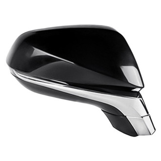 Replacement - Passenger Side Power View Mirror (Heated, Foldaway) (Standard Line)
