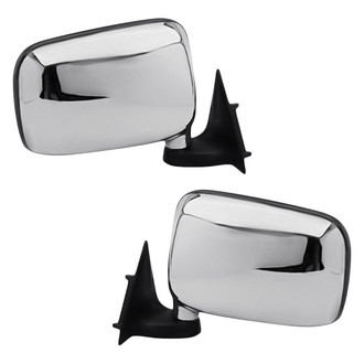 Replacement - Manual Side View Mirror (Non-Heated, Foldaway)