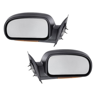 Replacement - Power Side View Mirror (Heated, Foldaway)