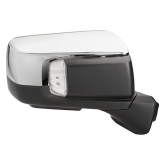 Replacement - Passenger Side Power View Mirror (Heated, Foldaway) (Standard Line)