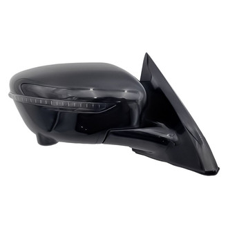 Replacement - Passenger Side Power View Mirror (Heated, Foldaway) (Standard Line)