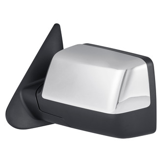 Replacement - Driver Side Manual View Mirror (Non-Heated, Foldaway) (Standard Line)