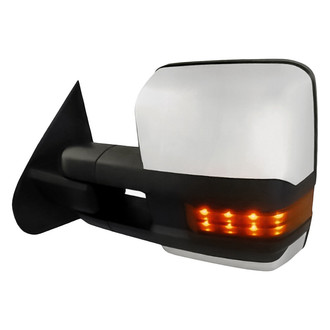 Replacement - Driver Side Power View Mirror (Heated, Foldaway) (Standard Line)