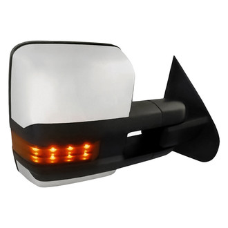 Replacement - Passenger Side Power View Mirror (Heated, Foldaway) (Standard Line)