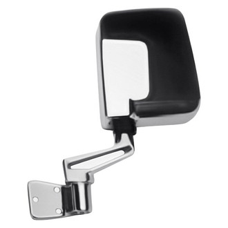 Replacement - Driver Side Manual View Mirror (Non-Heated, Foldaway) (Standard Line)