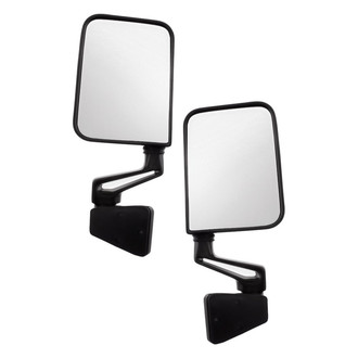 Replacement - Manual Side View Mirror (Non-Heated, Foldaway)