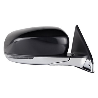 Replacement - Passenger Side Power View Mirror (Heated, Foldaway) (Standard Line)