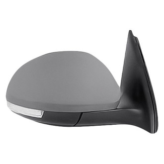 Replacement - Passenger Side Power View Mirror (Heated, Foldaway) (Standard Line)