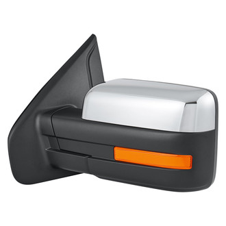 Replacement - Driver Side Power View Mirror (Heated, Foldaway) (Standard Line)