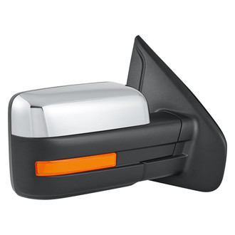 Replacement - Passenger Side Power View Mirror (Heated, Foldaway) (Standard Line)