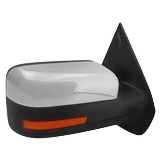 Replacement - Passenger Side Power View Mirror (Heated, Foldaway) (Standard Line)