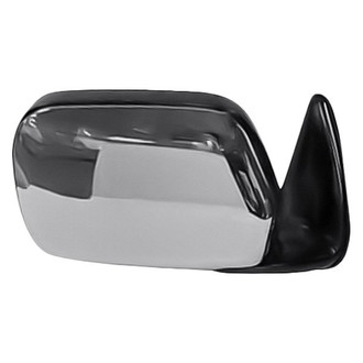 Replacement - Passenger Side Power Remote View Mirror (Non-Heated, Foldaway) (Standard Line)