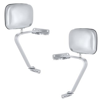 Replacement - Manual Side View Mirror (Non-Heated, Foldaway)
