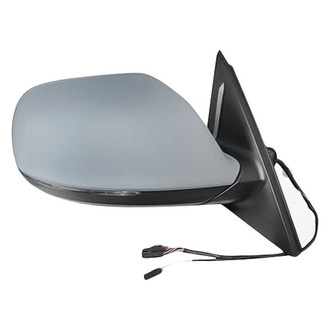Replacement - Passenger Side Power View Mirror (Heated, Foldaway) (Standard Line)