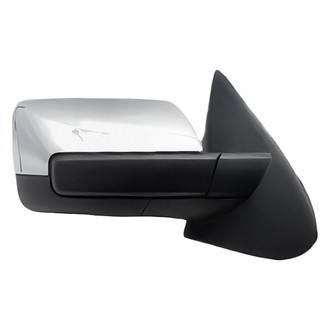 Replacement - Passenger Side Power View Mirror (Heated, Foldaway) (Standard Line)