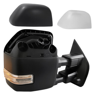 Replacement - Passenger Side Power View Mirror (Heated, Foldaway) (Standard Line)