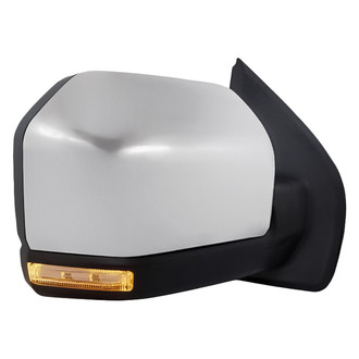 Replacement - Passenger Side Power View Mirror (Heated, Foldaway) (Standard Line)