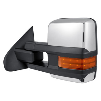 Replacement - Driver Side Power View Mirror (Heated, Foldaway) (Standard Line)