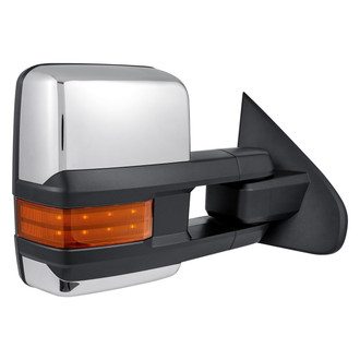 Replacement - Passenger Side Power Towing Mirror (Heated, Foldaway) (Standard Line)