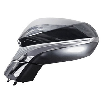 Replacement - Driver Side View Mirror (Standard Line)