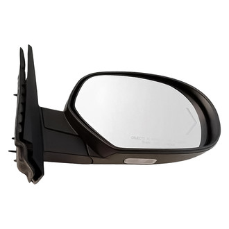 Replacement - Passenger Side Power View Mirror (Heated, Foldaway) (Standard Line)
