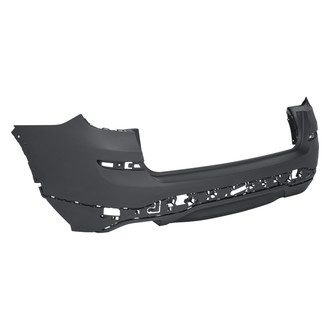 Replacement - Rear Bumper Cover (CAPA Certified)