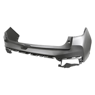 Replacement - Rear Upper Bumper Cover (CAPA Certified)