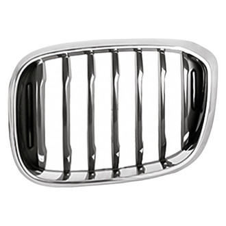 Replacement - Driver Side Grille (CAPA Certified)