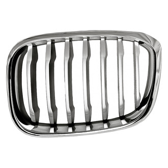 Replacement - Driver Side Grille (CAPA Certified)