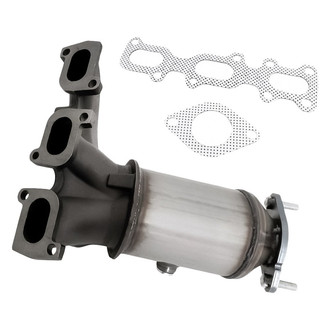 Replacement - Rear Passenger Side Direct Fit Catalytic Converter