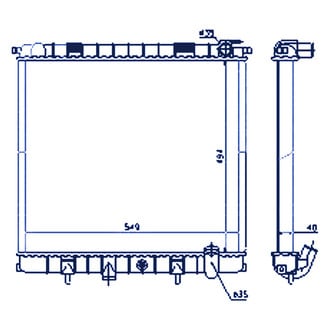 Replacement - Engine Coolant Radiator