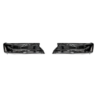 Replacement - Rear Driver and Passenger Side Step Bumper Face Bar (Standard Line)