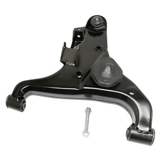 Replacement - Front Passenger Side Lower Non-Adjustable Greasable Stamped Control Arm