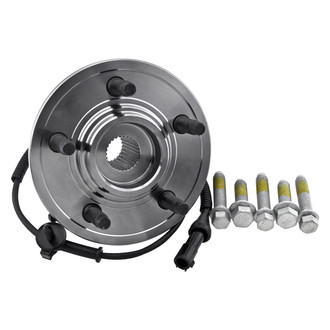 Replacement - Front Driver or Passenger Side Wheel Hub Assembly with Bearing