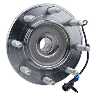 Replacement - Front Driver or Passenger Side Wheel Hub Assembly with Bearing