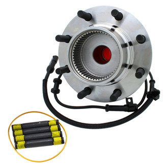 Replacement - Front Driver or Passenger Side Wheel Hub Assembly with Bearing