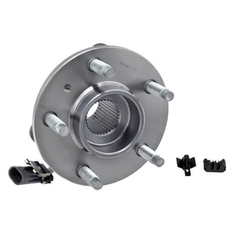 Replacement - Front Driver or Passenger Side Wheel Hub Assembly with Bearing