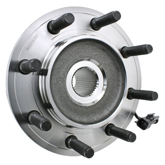 Replacement - Front Driver or Passenger Side Wheel Hub Assembly with Bearing