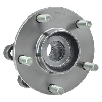 Replacement - Front Driver or Passenger Side Wheel Hub Assembly with Bearing