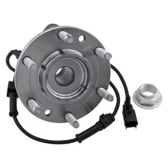 Replacement - Front Driver or Passenger Side Wheel Hub Assembly with Bearing