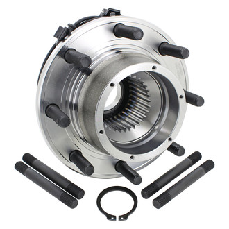 Replacement - Front Driver or Passenger Side Wheel Hub Assembly with Bearing