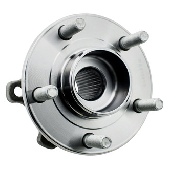 Replacement - Rear Driver or Passenger Side Wheel Hub Assembly with Bearing