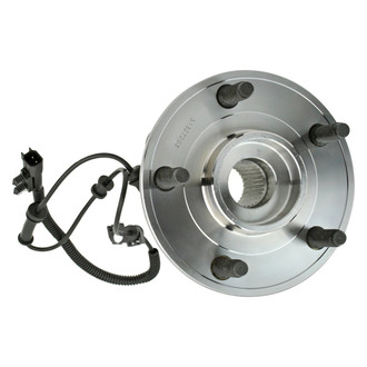 Replacement - Front Driver or Passenger Side Wheel Hub Assembly with Bearing