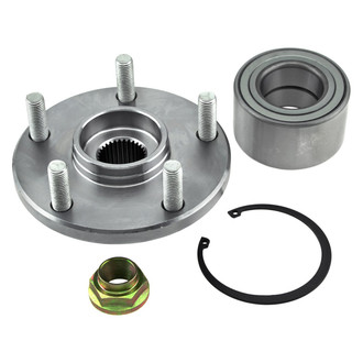 Replacement - Front Driver or Passenger Side Wheel Hub Assembly with Bearing