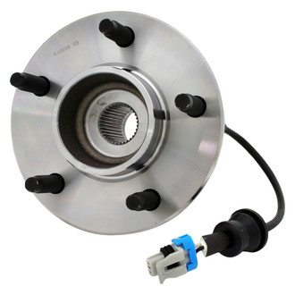Replacement - Rear Driver or Passenger Side Wheel Hub Assembly with Bearing